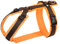 Anny·x Hundegeschirr Brustgeschirr Protect, Verstellbar, Farbe Leuchtorange-Braun, Verschiedene Größen (Leuchtorange-Braun, XL)