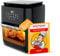 Wintem - TurboFry Friggitrice ad Aria XXL 12L con Display Touch, 12 Programmi, Accessori Inclusi e Ricettario per Cottura Senza Olio, Ideale per Grigliare, Arrostire e Cuocere in Modo Sano