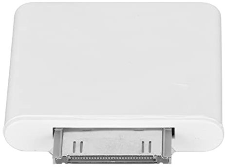 BONKZEBU Wireless Bluetooth Sound Dongle Adapter, 30 Pin Bluetooth -Sender Wireless Soundadapter, 10 Meter Abstand 30 Pin Bluetooth -Adapter für Hauslautsprecher (Weiß)