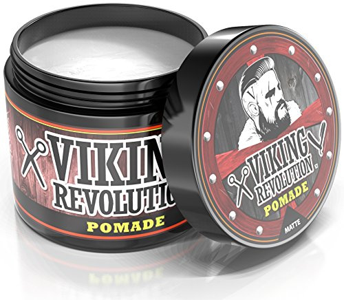 Viking Revolution Haarpomade für Männer – Matt, Mittlerer Halt, 113g | haarstyling haarstylingprodukte haarwachs haarcreme frisiercreme haarstylingcreme männer haarpflege stylingpaste frisierpaste