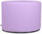Arketicom Pouf/Sitzsack/Sitzhocker aus Kunstleder (Bezug abnehmbar, mit Reißverschluss) und Polyurethan, 55 cm violett