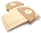 vhbw 10x bolsa compatible con Kärcher 2101, 2101 / TE, 2105, 2111, 2301, 4000 Plus/TE, A 2101, A 2111 aspiradora - papel, marrón