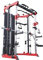 GORILLA SPORTS® Power Rack - inkl. Olympia Langhantel, Dip-Station, Kabelzug, Klimmzugstange, Beincurler - Power Cage, Kraftstation, Multipresse, Multistation, Fitness, Krafttraining, Gym, Zuhause