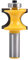 KATUR Bullnose Router Bit Set C3 Carbide Tipped Woodworking Cutter Tool with 1/2 Inch Shank Woodworking Milling Cutter(1/2 Shank 1 Width)