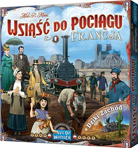 Rebel, Brettspiel, In den Zug Fahren: Kollektion Map 6 - Frankreich Und der Wilde Westen, Zusatz