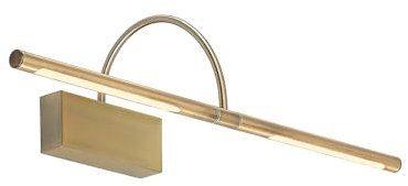 Lucande LED Wandleuchte, Wandlampe Innen Fehmke (Retro Vintage Antik) in Bronze aus Aluminium (2 flammig) - Bilderleuchte Wandstrahler Wandbeleuchtung Schlafzimmer/Wohnzimmer