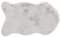 CB Home & Style Kunstfell Dekofell Teppich rosa grau Taupe Creme Sitzkissen Lammfellimitat Felloptik Verschiedene Größen (Grau, 60 x 90 cm)