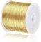 EVERMARKET 328Ft Jewelry Wire - 26 Gauge Tarnish Resistant Copper Beading Wire for Jewelry Making, 0.4mm X 100m (Gold)