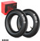 RUTU 4.80/4.00-8 Chambres à air de Rechange Robustes - Pièces de Tube de vélo pour Mini vélos, Kart, tondeuses à Gazon, Diable, brouette - 45% de Caoutchouc en Plus, Valve Droite en cuivre