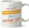 Mugffins Tassen/Becher mit Spruch für ERNÄHRUNGSBERATER - Auf Deutsch - Du bist der beste mach weiter so! - 11 oz / 330 ml - originelles und lustiges Geschenk Mitarbeiter