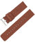 12mm 14mm 16mm 18mm 20mm 22mm Nylon Canvas Uhrenarmband Ersatzarmband, Braun, 18mm