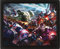 Pyramid International Marvel Avengers 3D Poster im Rahmen (Avengers Assemble Heroes Assault Design) Lentikular Poster gerahmt 25cm x 25cm, Geschenk für Marvel Fans. Offizielles Lizenzprodukt