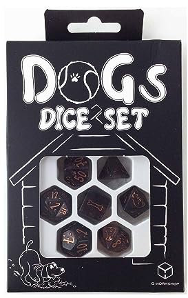 Q-Workshop Dogs Dice Set: Luna (7)