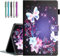 Fancity for Amazon Kindle Fire Max 11 Case (13th Generation, 2023 Release) 11 - Stand Cover Case for Fire 11 Tablet with Smart Auto Wake/Sleep & Pencil Holder, Butterflies