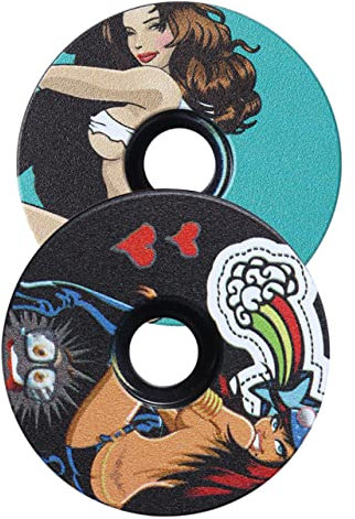 Toddmomy 2pièces Équipement Entraînement Artistique Capuchons De Potence De Capuchons De Jeu De Direction Décoratifs Housse De Casque De Robuste De Cuvette De Remplaçables Fournitures