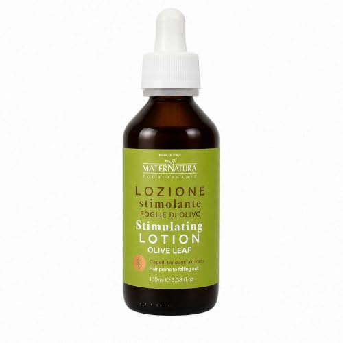 Maternatura, Olivenblätter stimulierende Haarlotion gegen Haarausfall, Anti-Haarausfall-Behandlung, Bio Beauty-Routine für Haarausfall, Made in Italy - 100 ml