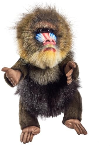 Hansa Creation - Kuscheltier - Handpuppe Mandrill