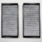 WUPEDI Innenraumfilter, for BMW, E70-X5 X5M E71-X6 X6M F15-X5 35i 2013- OEM 64316945586 ST184c Auto Luftfilter
