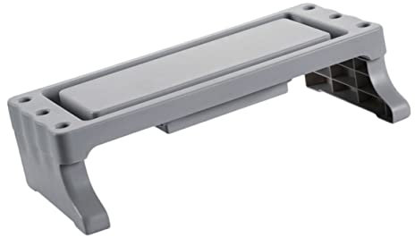 TOPBATHY 1pc Monitor Stand Computer Accessory Laptop Mount Computer Riser Portable Monitor Mount Pen Storage Rack Laptop Stand Keyboard Stands Computer Desk Stand Tablet Stands Pp Grey