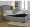 Rebound Lucia Wing Extra Deep Ottoman Bed Frame with Hydraulic Storage & Luxury Upholstered Bed (Plush Velvet Charcol, Super King 203cm x 220cm (without Mattress))