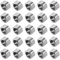 QUARKZMAN Juego de 40 insertos de alambre M4 x 0,7 1D (4 mm) métrico de acero inoxidable 304, tipo helicóptero, manguito de rosca para equipos mecánicos