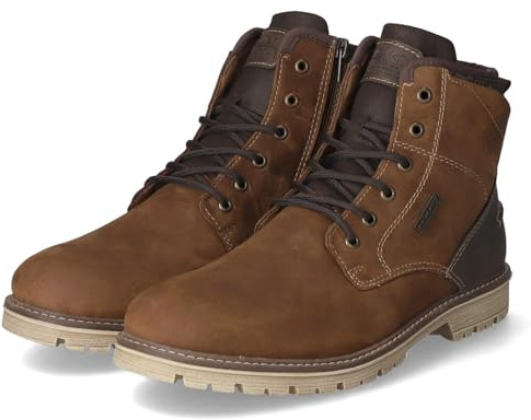 Rieker Herren F3614 Schnür Stiefel