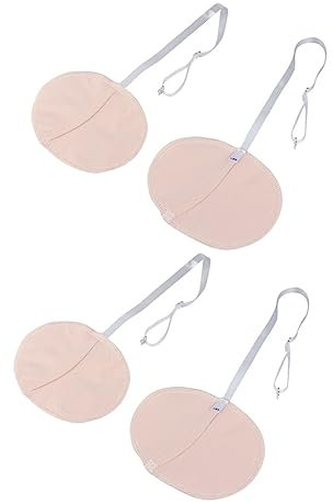 SAFIGLE 3 Sätze Achselpads Aus Selbstklebende Schweißabsorptions Pads Für Damen Und Herren Unsichtbar Und Komfortabel Gegen Schweißflecken Im Sommer 2 Paare * 3