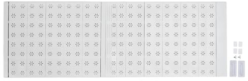 Einlegeböden Für Schränke, Verstellbarer Einlegeboden Kleiderschrank, 42cm Breite - Platzsparende Ordnung, Nägelfreie Montage, Vielseitige Nutzung Für Schrank Und Bad (91 bis 122 cm/35,8 bis 48,0
