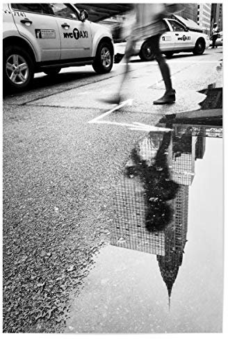 artboxONE Poster 60x40 cm Städte After The Rain hochwertiger Design Kunstdruck - Bild New York NY NYC