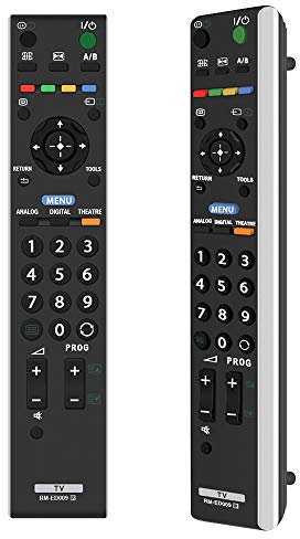 Alkia Remote Control Compatible Replacement for Sony RM-ED009 Bravia TV/Smart/LCD/LED, Applicable KDL-20B4050 KDL-20S3000 KDL-20S3020 KDL-20S3030 KDL-20S3040 KDL-20S3050 KDL-20S3060 KDL-20S3070