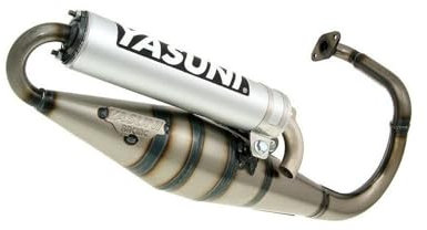 Pot d'échappement YASUNI Z en aluminium pour Peugeot Speedfight 2 50cc, Squab, TKR, Trekker, Vivacity,
