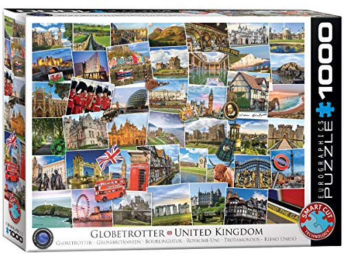 EuroGraphics 6000-5464 Puzzle Globetrotter Großbritannien