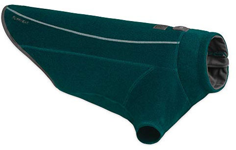 RUFFWEAR Hundejacke „Fernie“, Schnelltrocknender Fleecemantel – Tumalo-Türkis, XXS