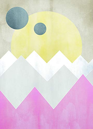 Komar Wandbild | Sunrise Spring | Poster, Bild, Wohnzimmer, Schlafzimmer, Dekoration, Kunstdruck | ohne Rahmen | P110A2-50x70 | Größe: 50 x 70 cm (Breite x Höhe)