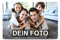 Blech-Schild selbst gestalten - Metall-Poster mit Foto und Text bedrucken - Schild A4, 20x30cm, Querformat I Personalisiertes Geschenk