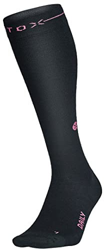 STOX Energy Socks | Socken für Damen | Premium Kompressionssocken | Bequeme Kompressionsstrümpfe | Feuchtigkeitsableitung | Keine müden Beine und Füße mehr | Erleichterung für unruhige Beine