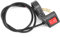 popyes Interrupteur de Guidon de Moto Interrupteurs d'éclairage à Bouton-poussoir ON OFF Commutateur de Phare de Guidon de Moto pour Vélo électrique, moto, ATV
