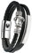 SHIEAGLELD Lederarmband Herren mit Anchor, Anchor Armband für Herrens, Männer Geflochten Leder mit Edelstahl Magnetverschluss, Exklusiver Schmuckschatulle
