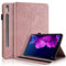 TIPOYOROO Case for Lenovo Tab P11 Pro 2nd Gen 11.2 inch 2022 (TB-138FC/TB-132FU) PU Leather Cover Lightweight Flip Stand Shell with Card Holder for Lenovo Tab P11 Pro 11.2 Android Tablet -Rose Gold