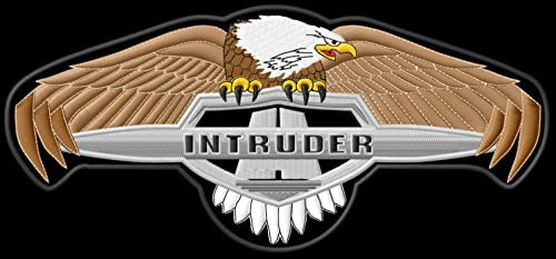 Masterpatch Aufnäher bestimmt für Fans Suz Intruder Eagle XL Patch Intruder Bikers 125 750 800 1400 1500 1800 Motorrad Parche Bordado Brodé Patche écusson Toppa Ricamata