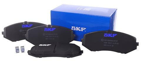SKF Scheibenbremse Bremsbelag VKBP 80417 A - 4er Set - Position Vorderachse Höhe 77 mm Länge 170 mm Breite 81 mm Dicke 17 mm - OE Qualität