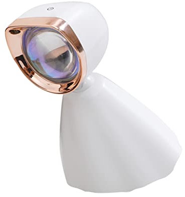 Uonlytech 1 Set luci del tramonto lampada tramonto creativa proiettore domestico luce notturna per bambini luce d'atmosfera lampada di proiezione di sfondo luce creativa Gel di silice bianca