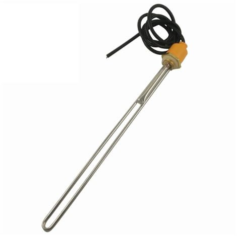yaoqijie Stainless Steel Solar Heating Tube Element 220V 1.5KW Electric Water Heater Pipe Lasting
