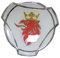 1 PC Per Scania Truck Custom Griffin Emblema Logo 80mm Griglia Auto Cofano Emblema Adesivo (Bianco)