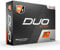 Wilson Staff Golfbälle, Duo Optix, 12 Bälle, Orange, Matte Oberfläche, Einfache Auffindbarkeit, WGWP50300