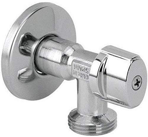 - Robinet machine à laver - Robinet machine à laver équerre anticalcaire NF Nova - Quart de Tour 1/2 (15/21) 3/4 (20/27) Mâle Chromé - Arco