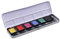 Finetec F7002 Metallfarbkasten, 6 deckende Premium Perlglanzfarben „High Chroma“, 6 Farben, 6 Stück (1er Pack)