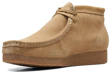 Clarks Shacre Boot, Scarpe Chukka Uomo, Dark Sand Suede 387, 42 EU