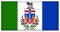12cm! Klebe-Folie Wetterfest Made-IN-Germany Yukon Territory Canada City Flag K547 UV&Waschanlagenfest Auto-Aufkleber Sticker Decal