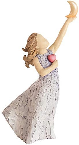 More Than Words Loved To The Moon and Back Figurine, Height 20.5cm, 9621